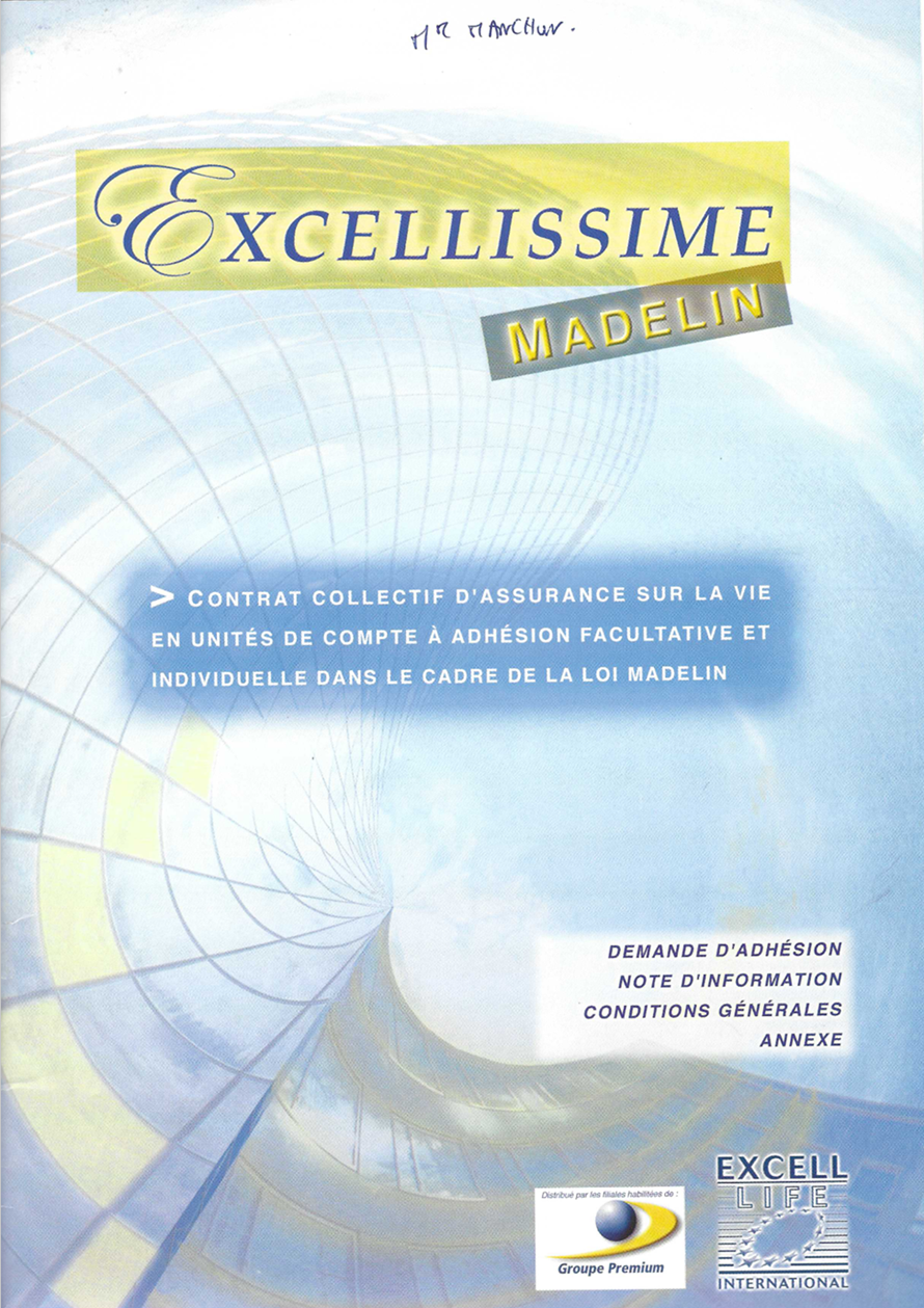 Contrat d'assurance vie n°11