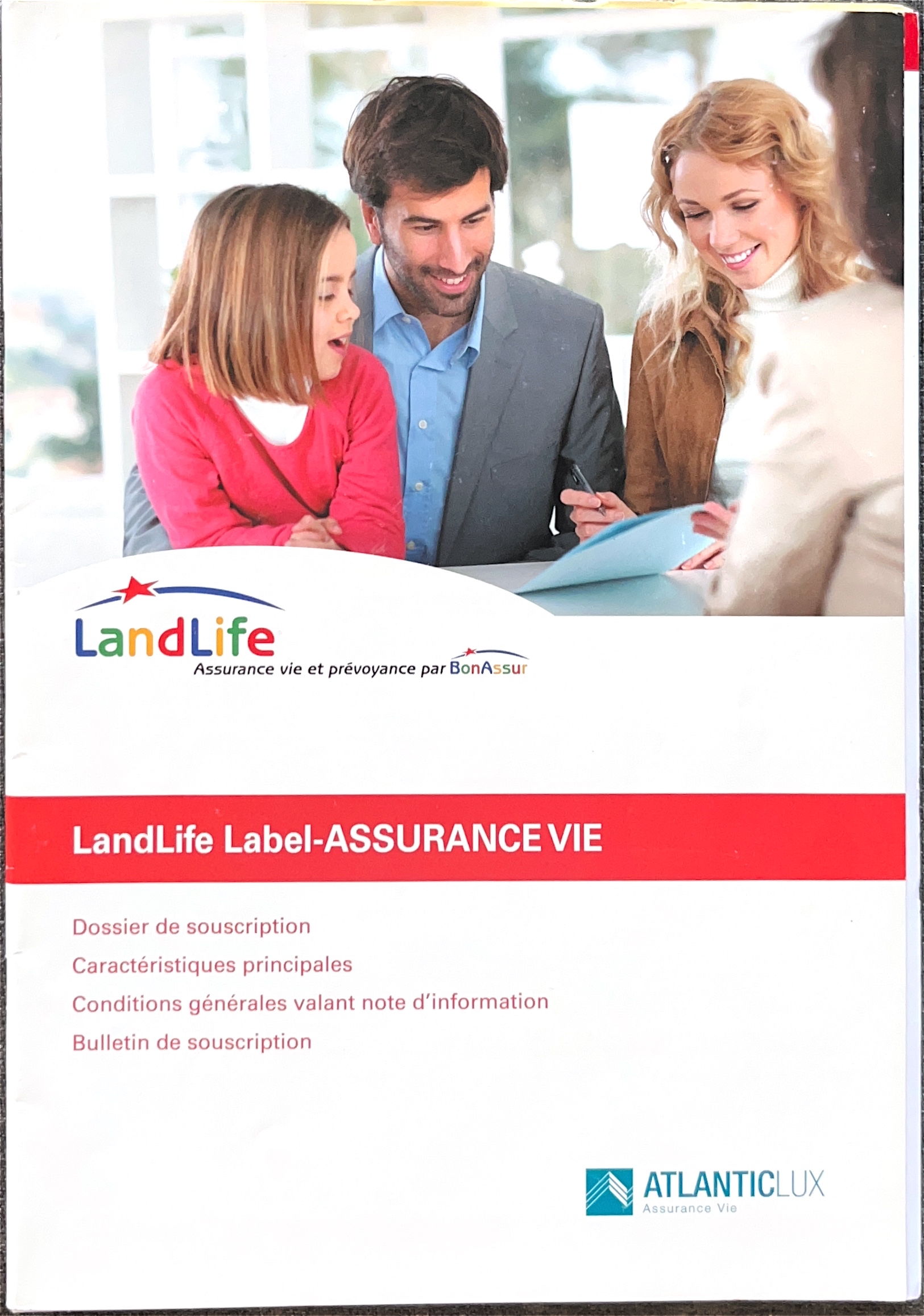 Contrat d'assurance LandLife label